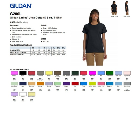 Plus Size Boss Lady Glitter T-Shirt - Picture 2 of 3